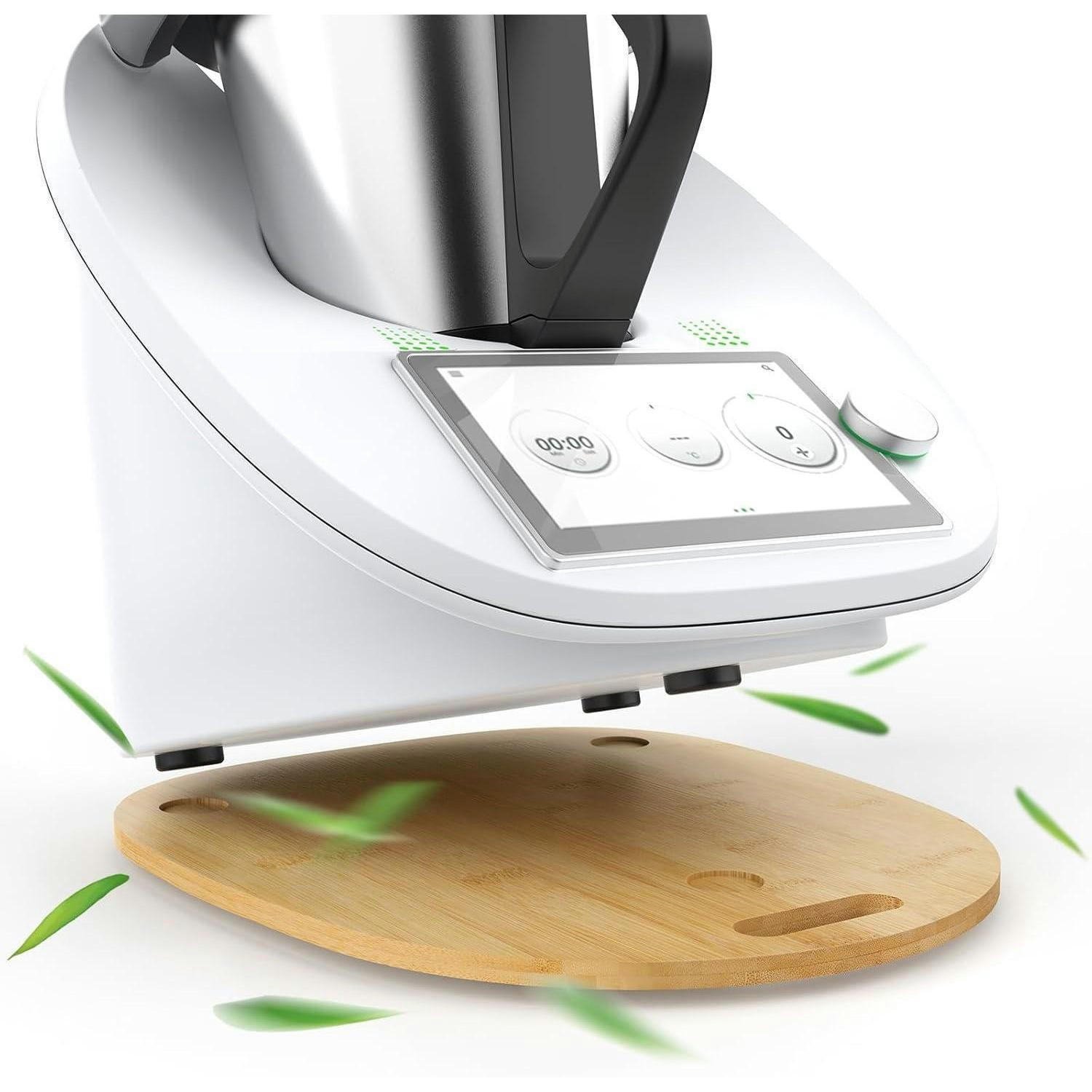 GLEITBRETT für Thermomix TM6 TM5 Bambus - Braun, Naturmaterialien (30/2.4/35cm)
