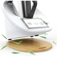 GLEITBRETT für Thermomix TM6 TM5 Bambus - Braun, Naturmaterialien (30/2.4/35cm)