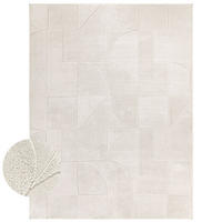 HOCHFLORTEPPICH Creme 120 x 160 cm - Creme, Kunststoff (120/160cm) - TT Home