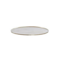 SCHALE Maes Gold Ø60/1,5 cm - Goldfarben, Metall (60/1.5cm) - Light & Living