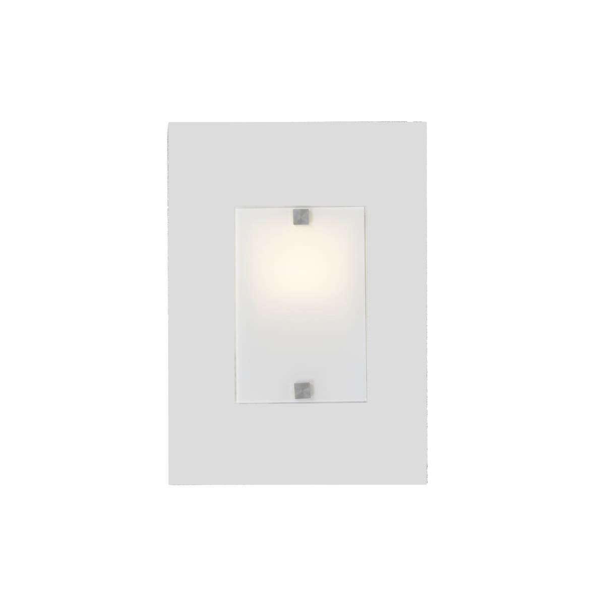 Lumicom Wandleuchte Weiß 35x25x6 cm