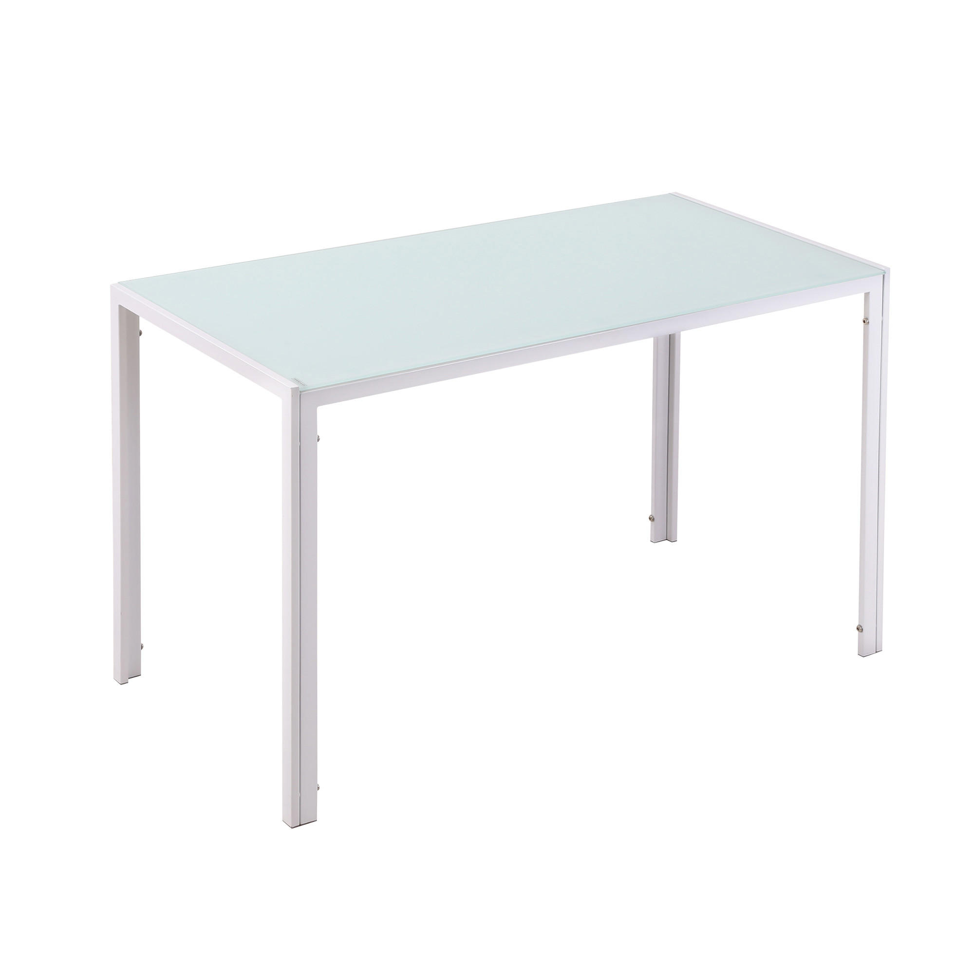 ESSTISCH Weiß 1 Stück - Weiß, Metall (120/60/75cm) - GiPP