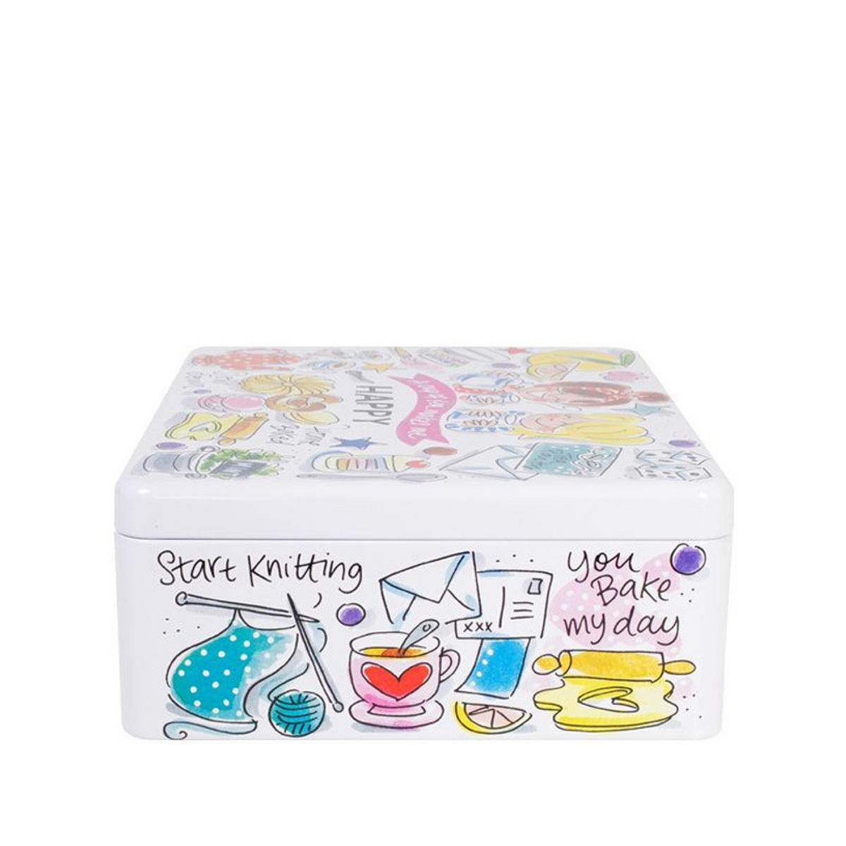 TEEDOSE Happy in Bunt - 7cm - Multicolor, Metall (20.3/7/15.7cm) - Blond Amsterdam