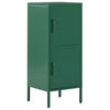 AKTENSCHRANK grün 2 Türen Huron - Grün, Metall (40/102/40cm) - Beliani