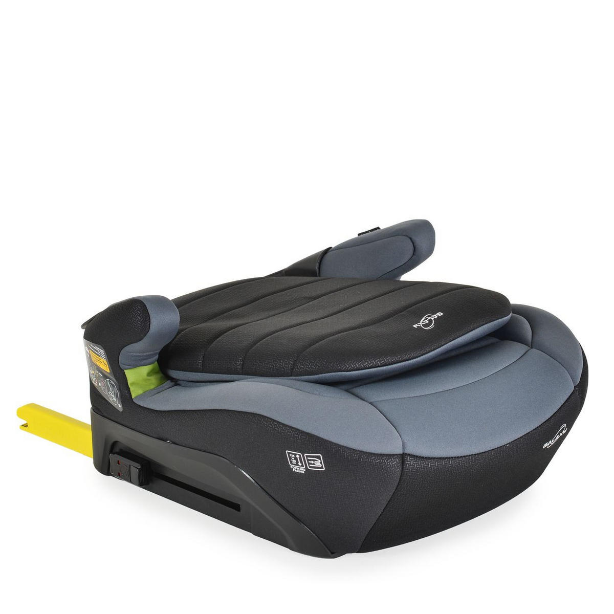 KINDERSITZ Galaxy i-Size dunkelgrau (125-150cm) Gruppe 3, Isofix, Rückenlehne - Grau, Textil (43/48/42cm) - Cangaroo
