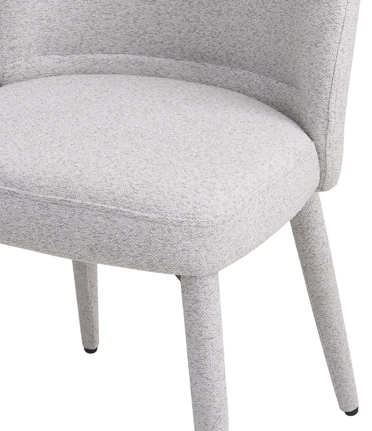 ESSZIMMERSTUHL Coases Hellgrau - Hellgrau, Textil/Metall (50/82/61cm) - Selsey