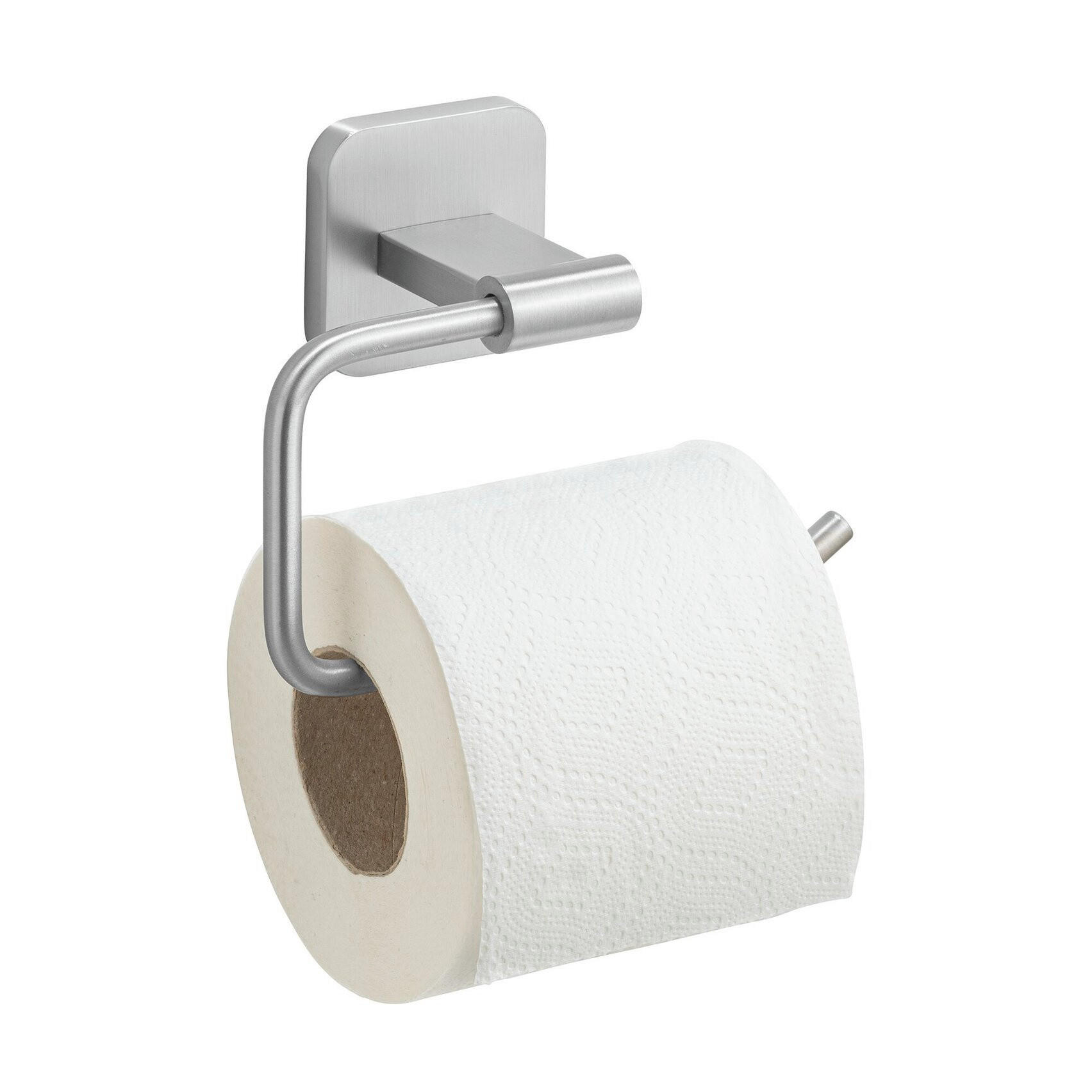 TOILETTENPAPIERHALTER Turbo 10/14/6,5 cm - Silberfarben, Metall (14/6.5/10cm) - Wenko
