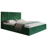 BETT Grün SIM 9 Gepolstert 180x200 cm - Grün, Textil (180/200cm) - Sepro Meble