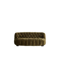 SITZMÖBEL - Grün - 200/100/78 cm - Grün, Textil (100/78/200cm) - Light & Living