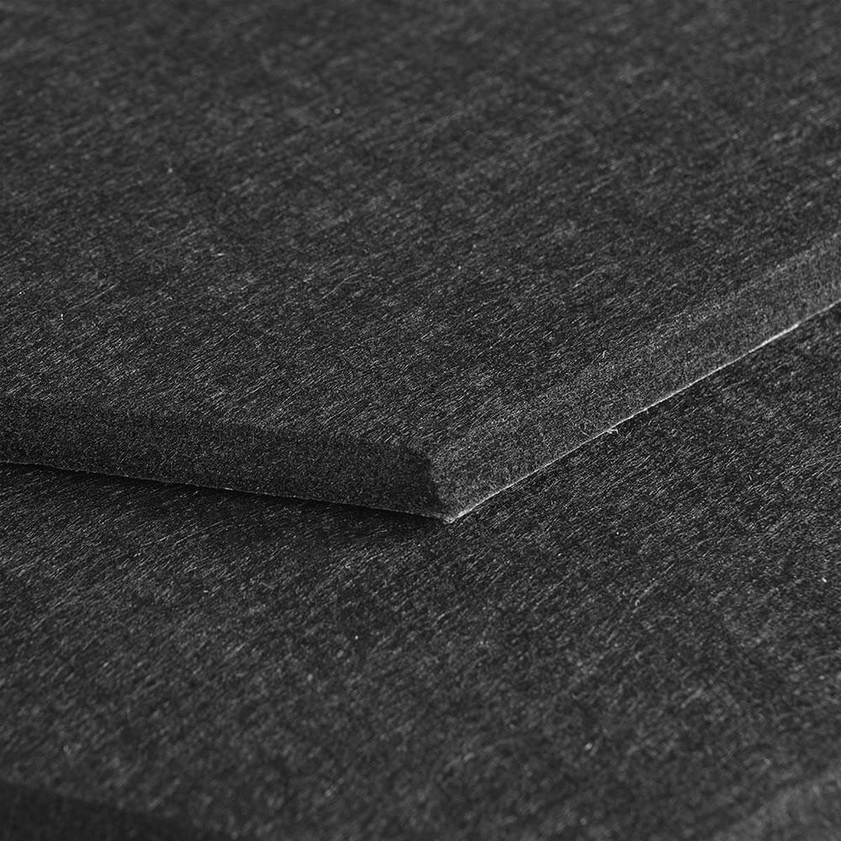 AKUSTIKPLATTEN HEXAGON SILENT - Schwarz, 5 - Schwarz, Kunststoff (35/30.3/1cm) - Home Deluxe