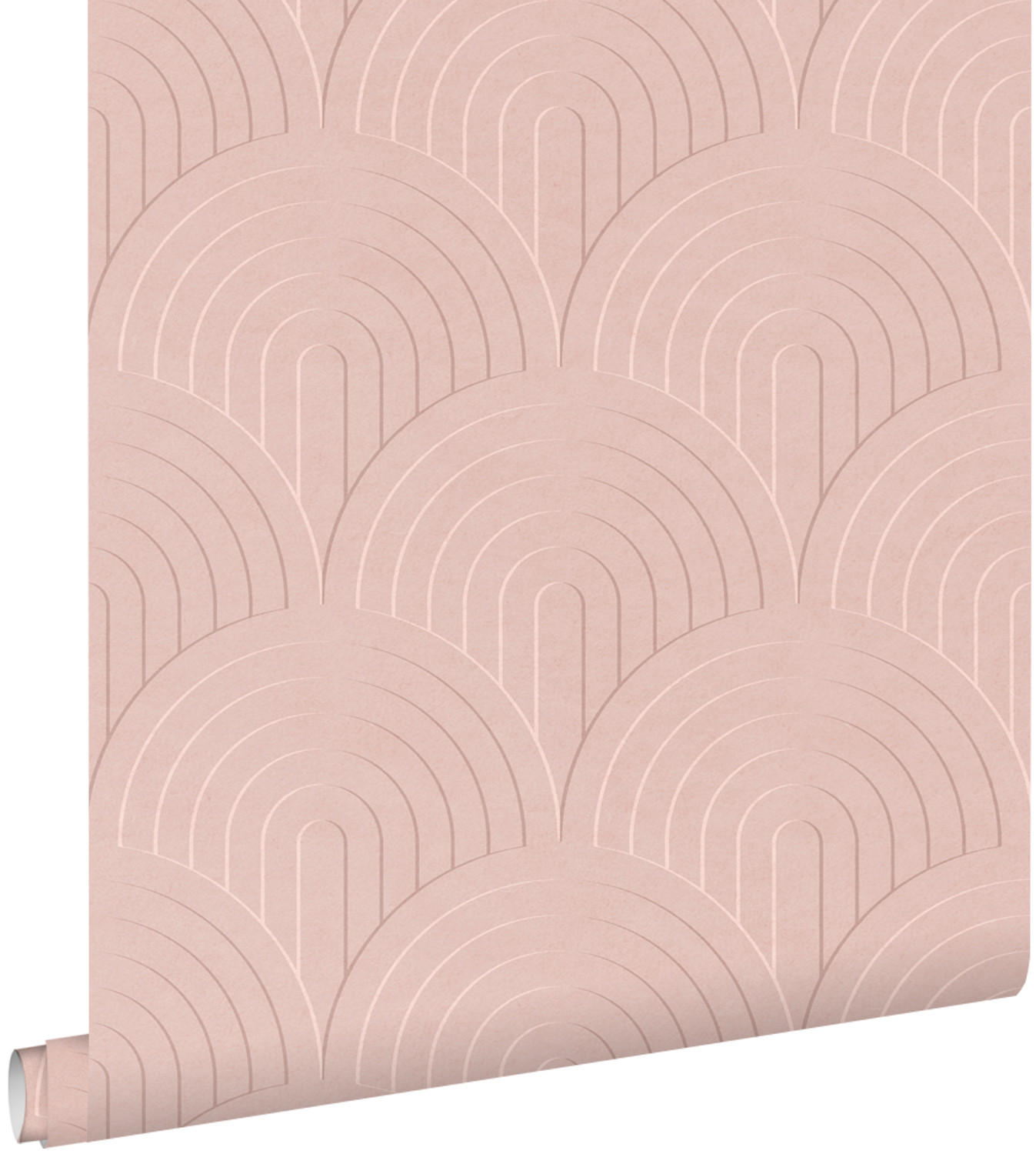 TAPETE 3D Muster 53 cm x 10.05 m - Pink, Papier (53/1000cm) - ESTAhome
