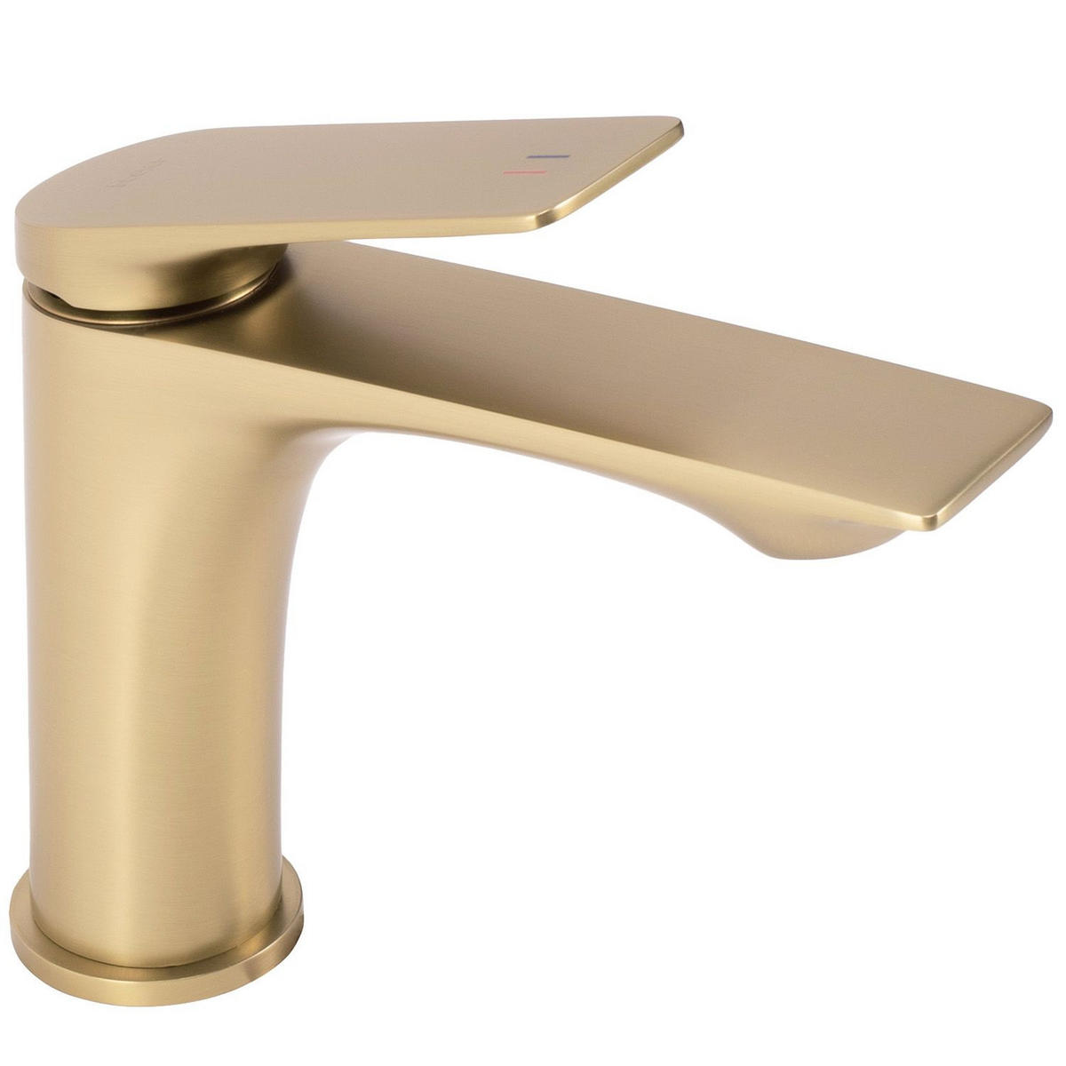 WASCHBECKENARMATUR Rea Avalon Brush Gold Low - Goldfarben, Metall (4.2/16.5/17.5cm) - REA