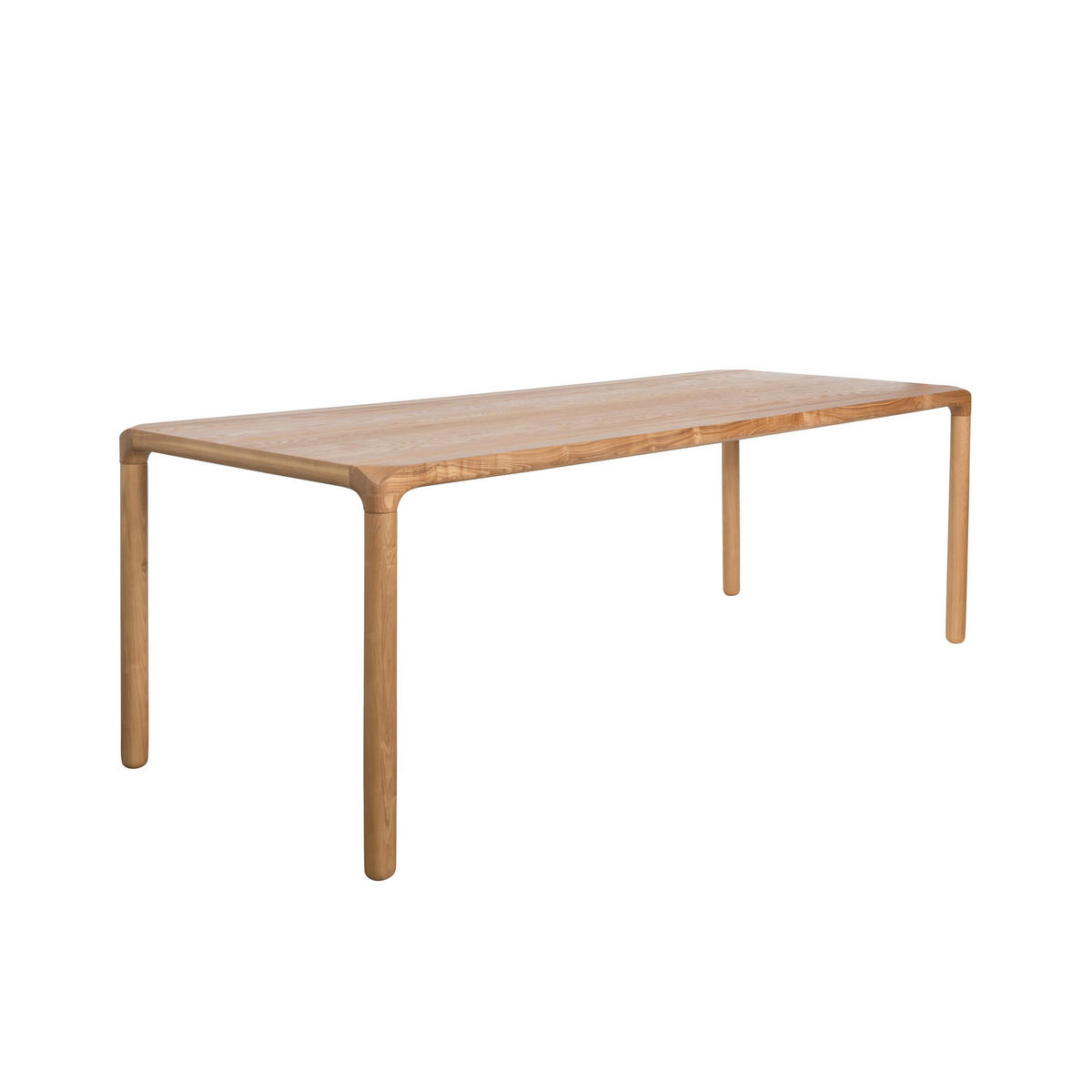 ESSTISCH Storm 220x90 cm Natural - Naturfarben, Holz (220/90/75cm) - Zuiver