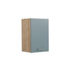 HÄNGESCHRANK R-Line Blau-Grau 40 cm - Honigeiche/Eiche Wotan, Holzwerkstoff (40/60/31cm) - Vicco