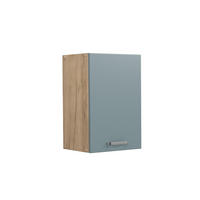 HÄNGESCHRANK R-Line Blau-Grau 40 cm - Honigeiche/Eiche Wotan, Holzwerkstoff (40/60/31cm) - Vicco