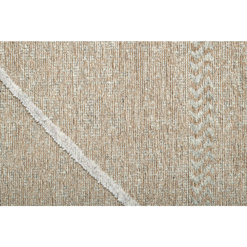 Thumbnail - Sansibar Sylt Flachwebteppich, Beige, Textil, Rauten, Rechteckig, 80x150 cm, für Fußbodenheizung geeignet, Teppiche & Bö...