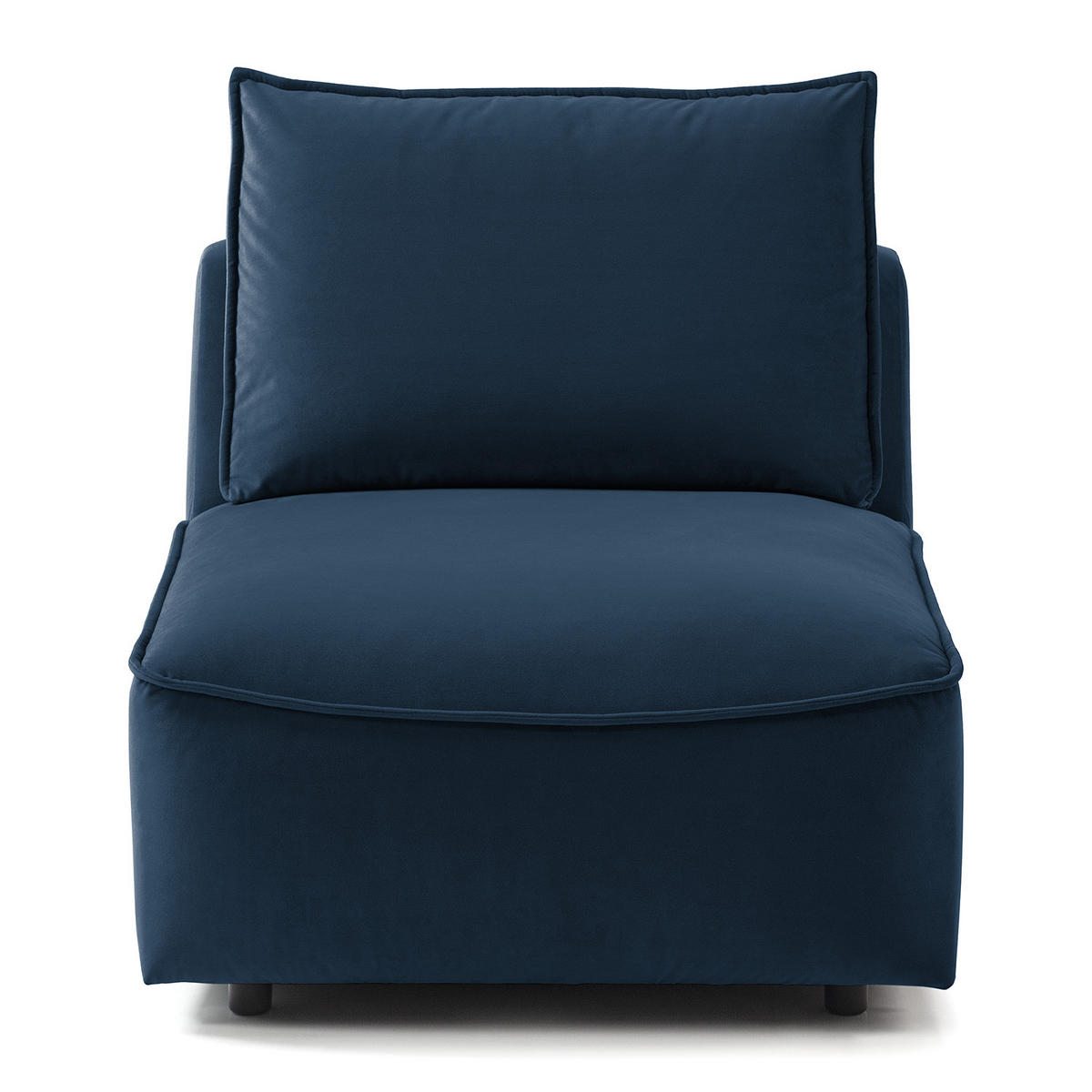 MODULSESSEL - Dunkelgrau, Holz/Textil (80/82/99cm) - home24