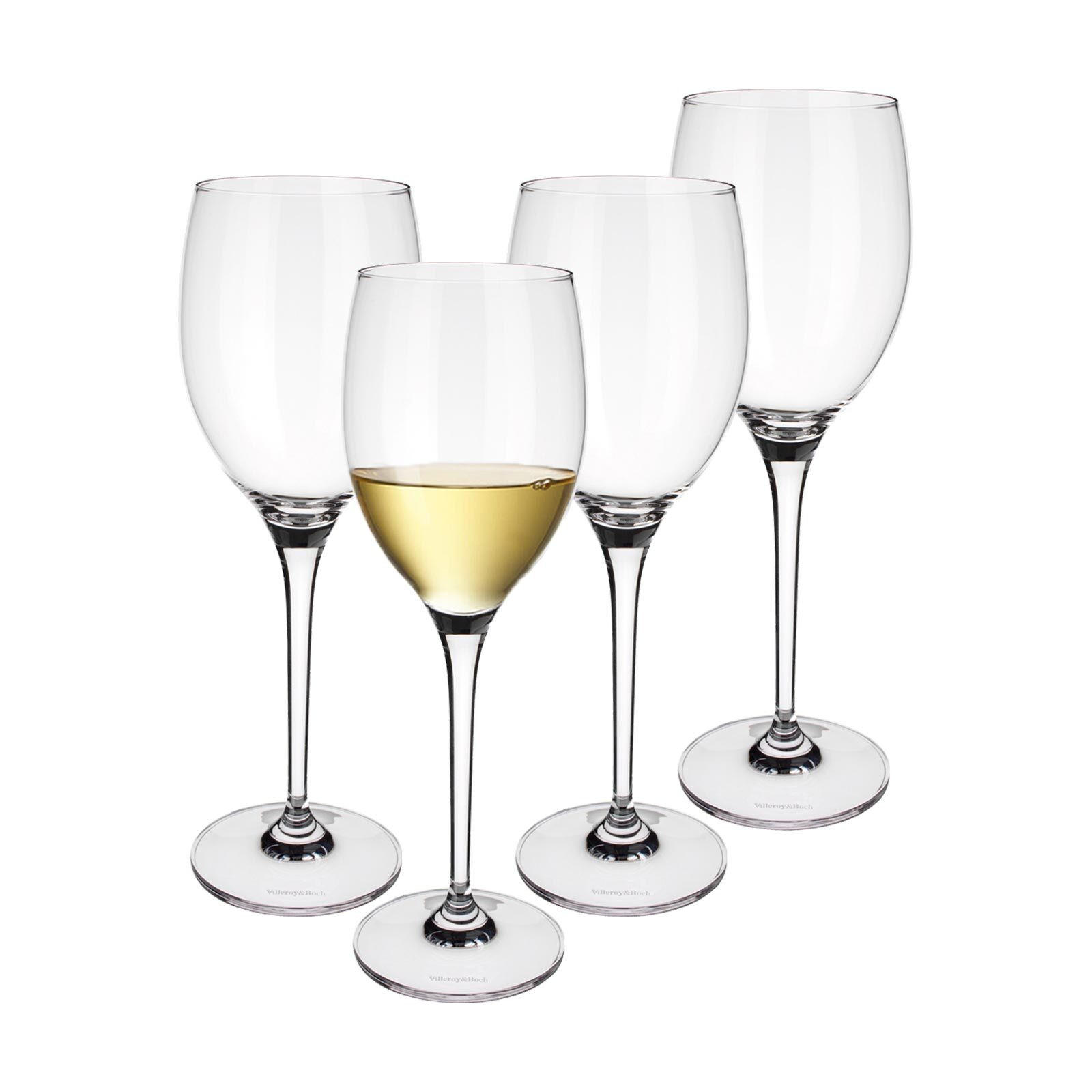 WEISSWEINGLÄSER Maxima transparent 365 ml 4er Set - Transparent, Glas (0.365L) - Villeroy & Boch
