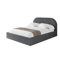 POLSTERBETT mit Bettkasten und Lattenrost, Bett mit Matratze H3/H4 - TIVON 180x200 Dunkelgrau - Anthrazit, Holzwerkstoff/Textil (180/200cm) - ALTDECOR
