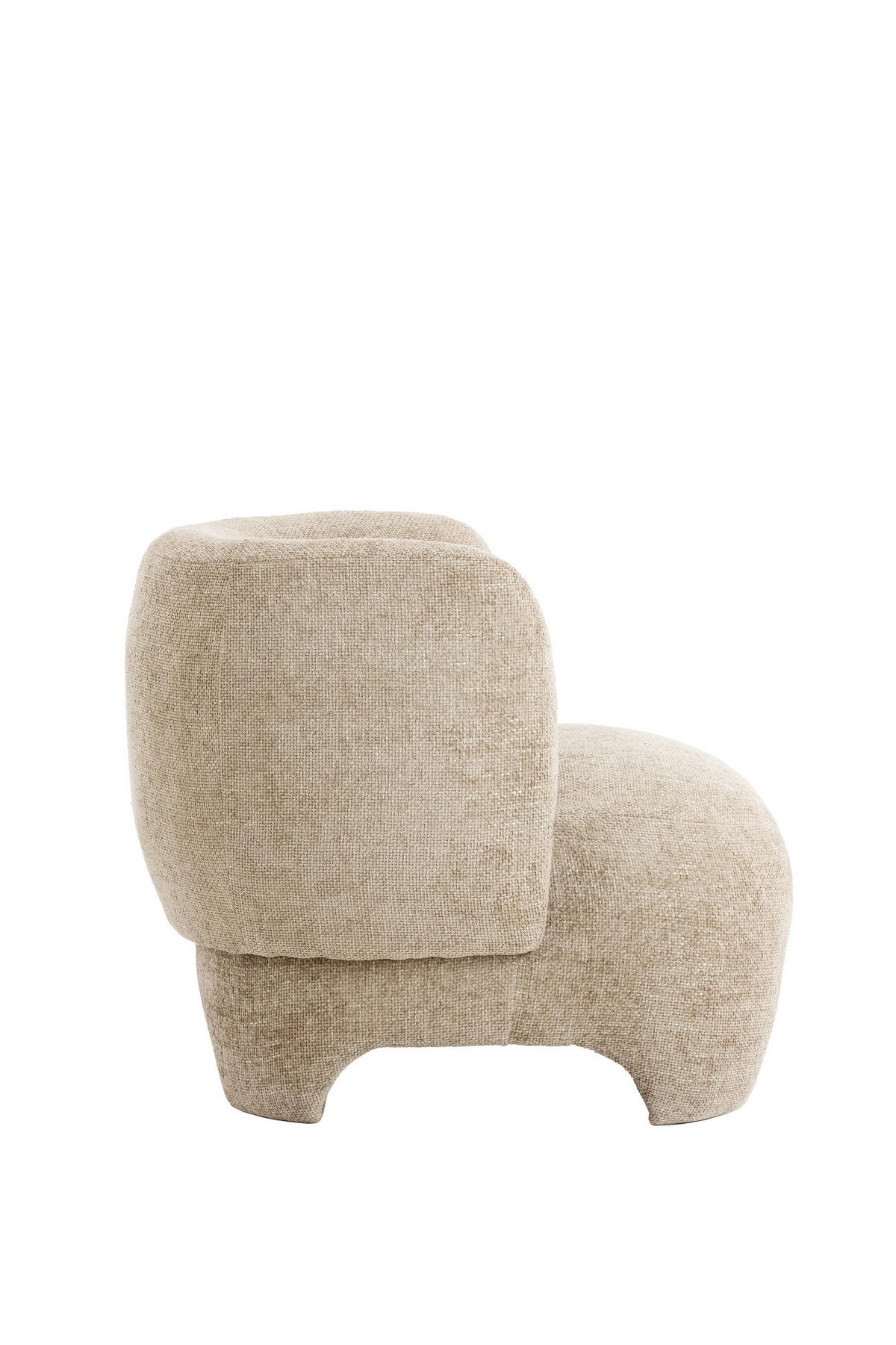 SESSEL Zenica Braun 80/80/71 cm - Braun, Holz (80/71/80cm) - Light & Living