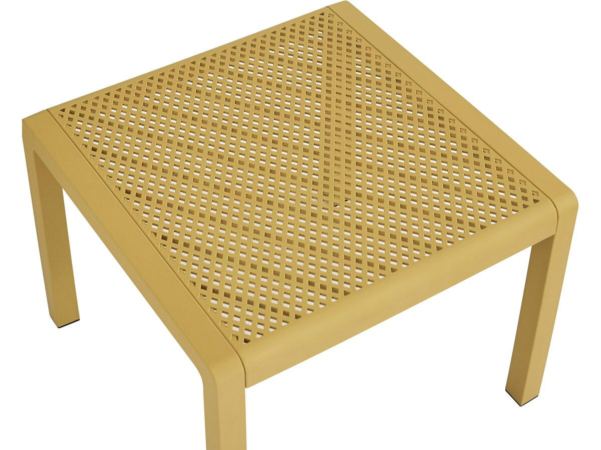 LOUNGEGARNITUR Céora 4-Sitzer Gelb - Gelb, Metall - Habitat Garten