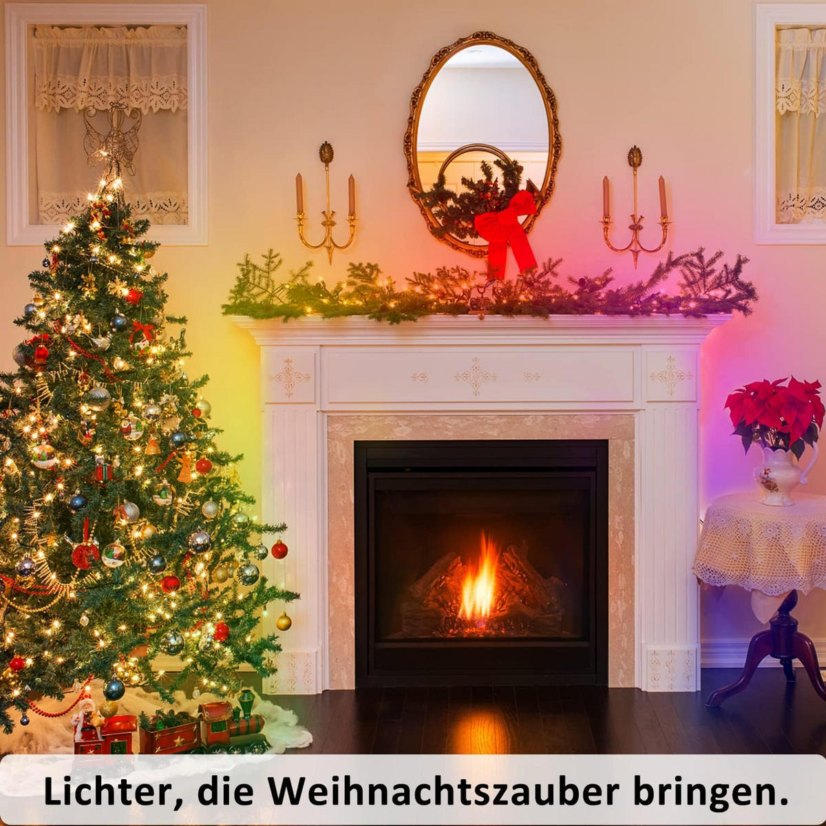 LED-STRIP Klythosg 20m - Multicolor, Kunststoff (20/20/20cm) - ZMH