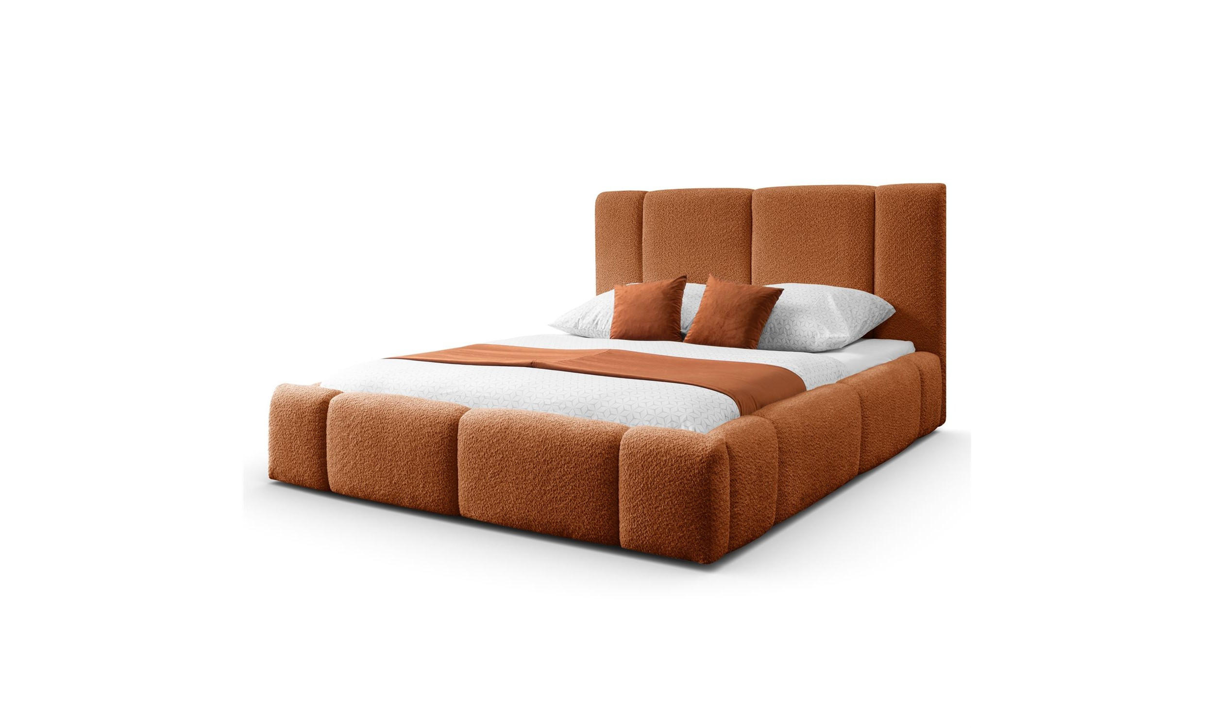 Lookway Polsterbett Kupfer 180x200 cm