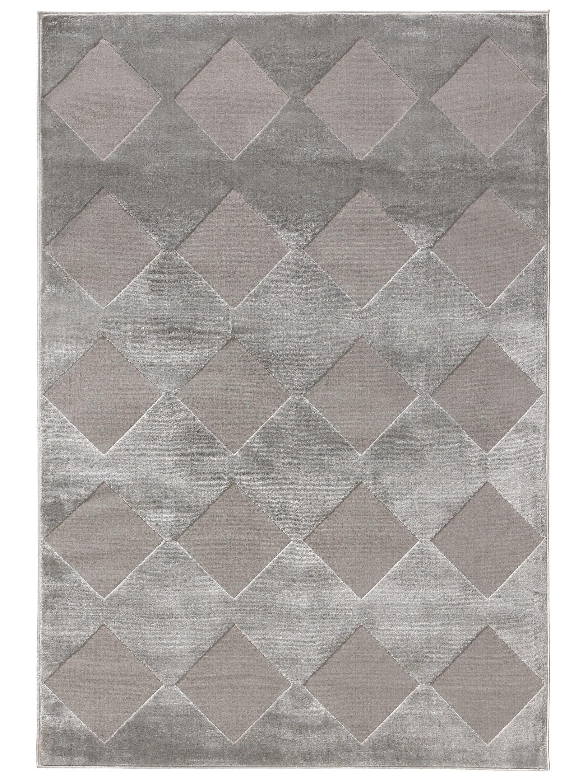 benuta Teppich Grau 160x230 cm