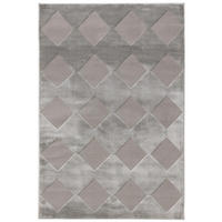 TEPPICH Claire Grau 240x340 cm - Grau, Kunststoff (240/340cm) - benuta