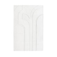 TEPPICHE Wolle Gebrochenes Weiß 230cm - Weiß, Textil (230/160cm) - Sia Home