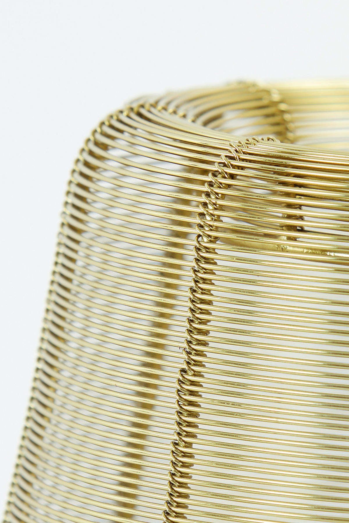 TISCHLAMPE Adeta Gold Ø22/26 cm - Goldfarben, Metall (22/22/26cm) - Light & Living