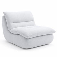 SESSEL Nuvia Weiß - Weiß, Textil (80/75/100cm) - COCO Living