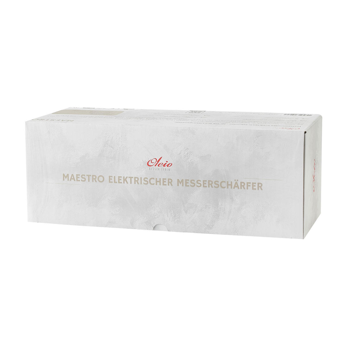 ELEKTRISCHER MESSERSCHÄRFER 3-STUFEN - Graphitfarben, Kunststoff - Oleio