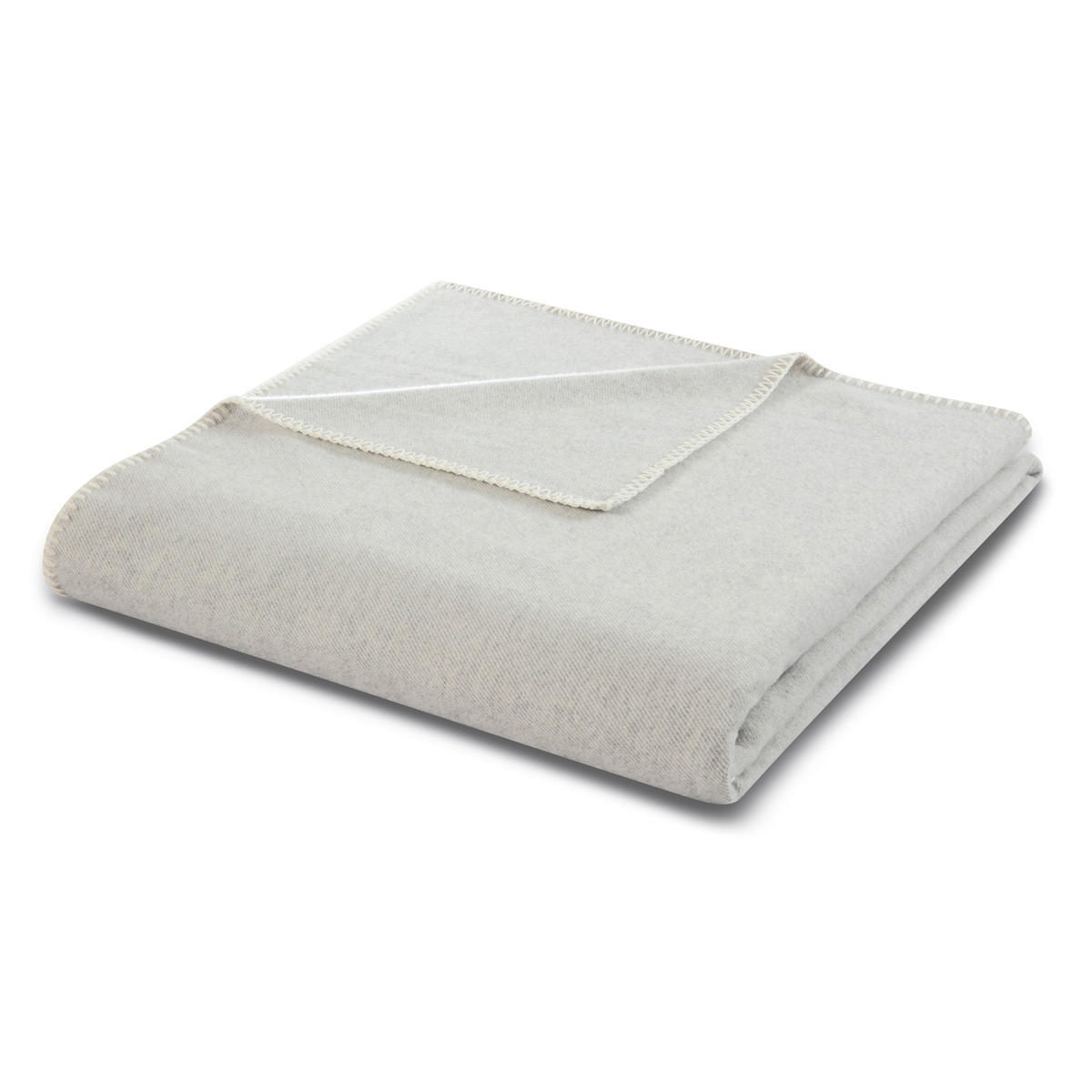WOHNDECKE Green Line - Hellgrau, Textil (150/200cm) - Biederlack