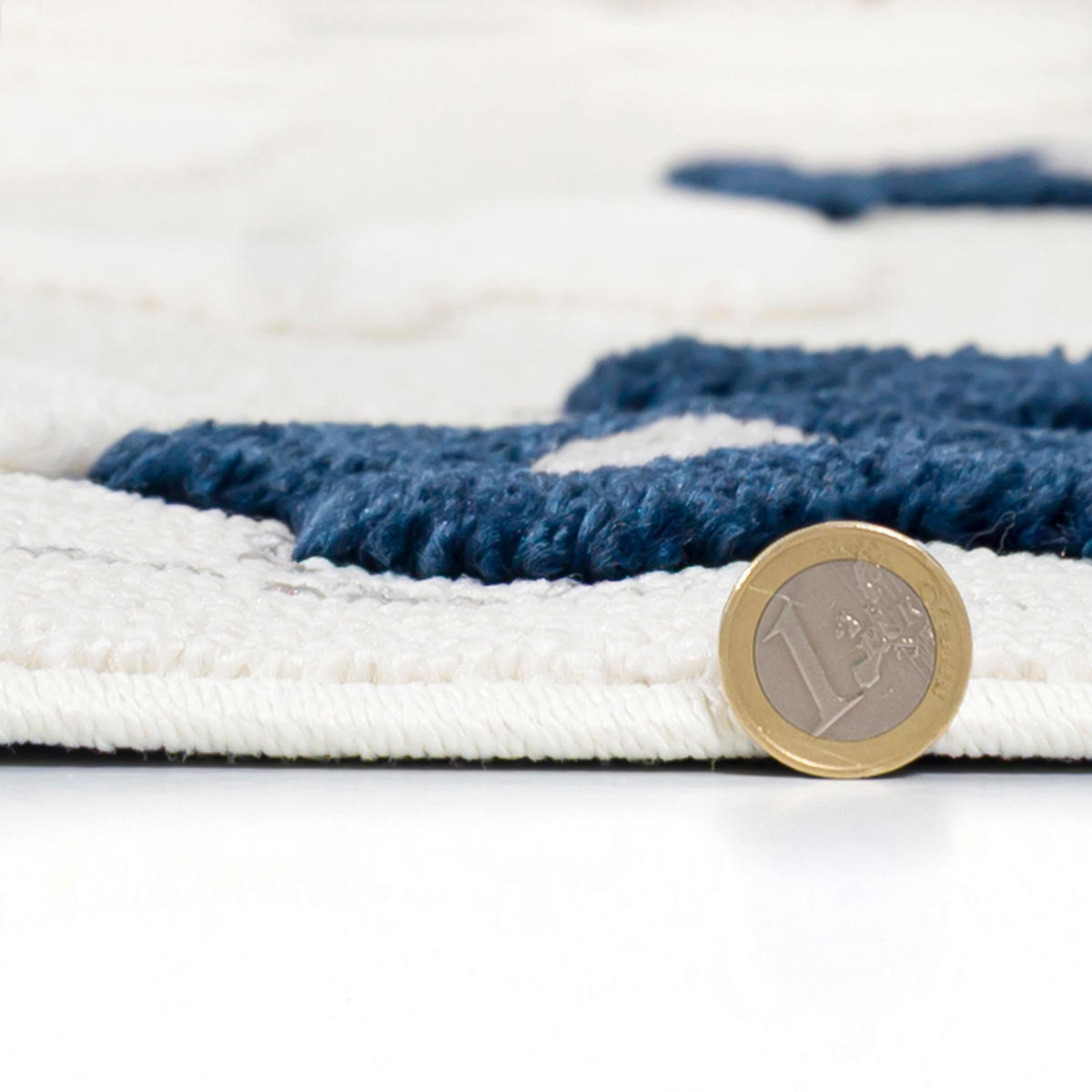 KINDERTEPPICH Beige Flugzeug - Mittelflor Rechteckig Weich 120 x 170 cm - Multicolor/Creme, Textil (120/170cm) - Mazovia