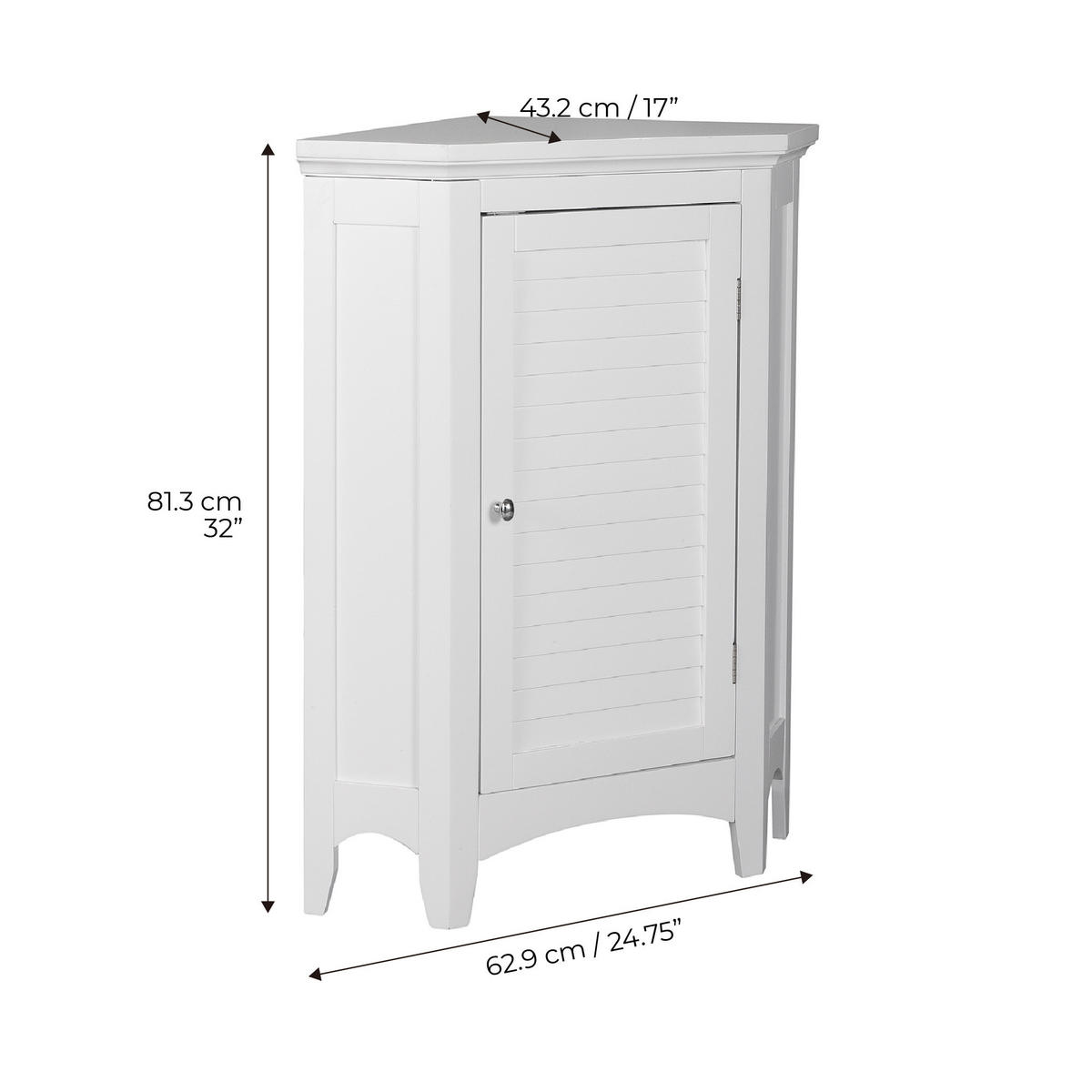 MIDISCHRANK Weiß - Weiß, Holzwerkstoff (44.95/81.3/81.3cm) - Teamson Home