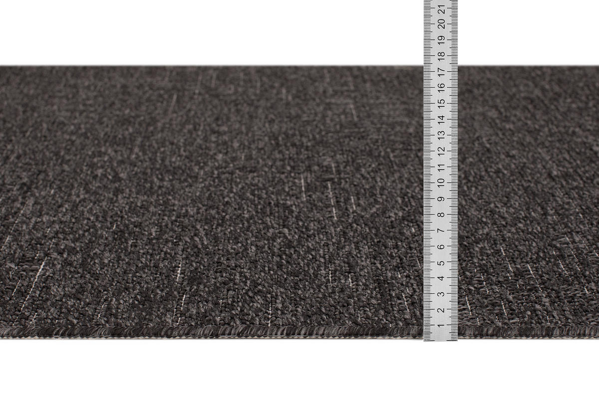 OUTDOORTEPPICH Ereon Grau 240x330 cm - Schwarz, Textil (240/330cm) - Tesso Living