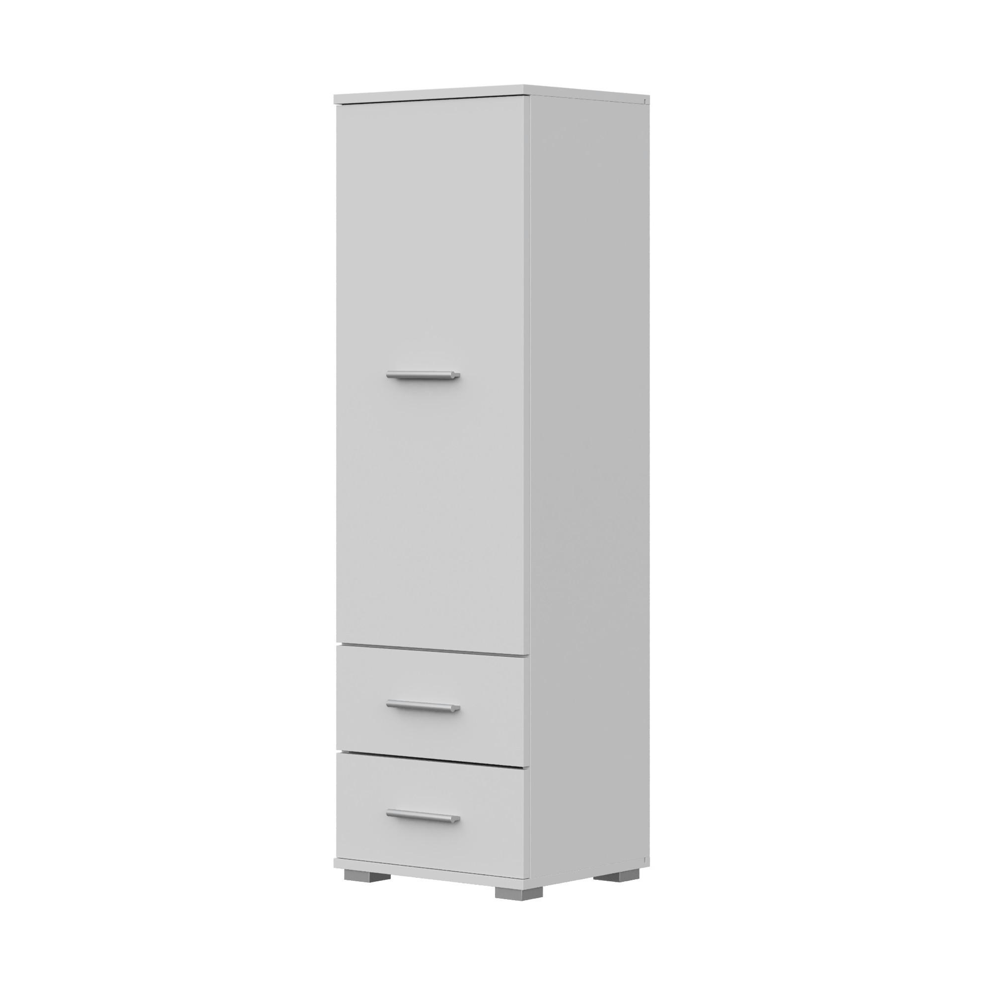Komodee Hochschrank Weiß 40x130x36 cm