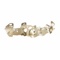 WANDDEKO Silber 120/44 cm - Silberfarben, Metall (3.3/44/5cm) - KUNSTLOFT