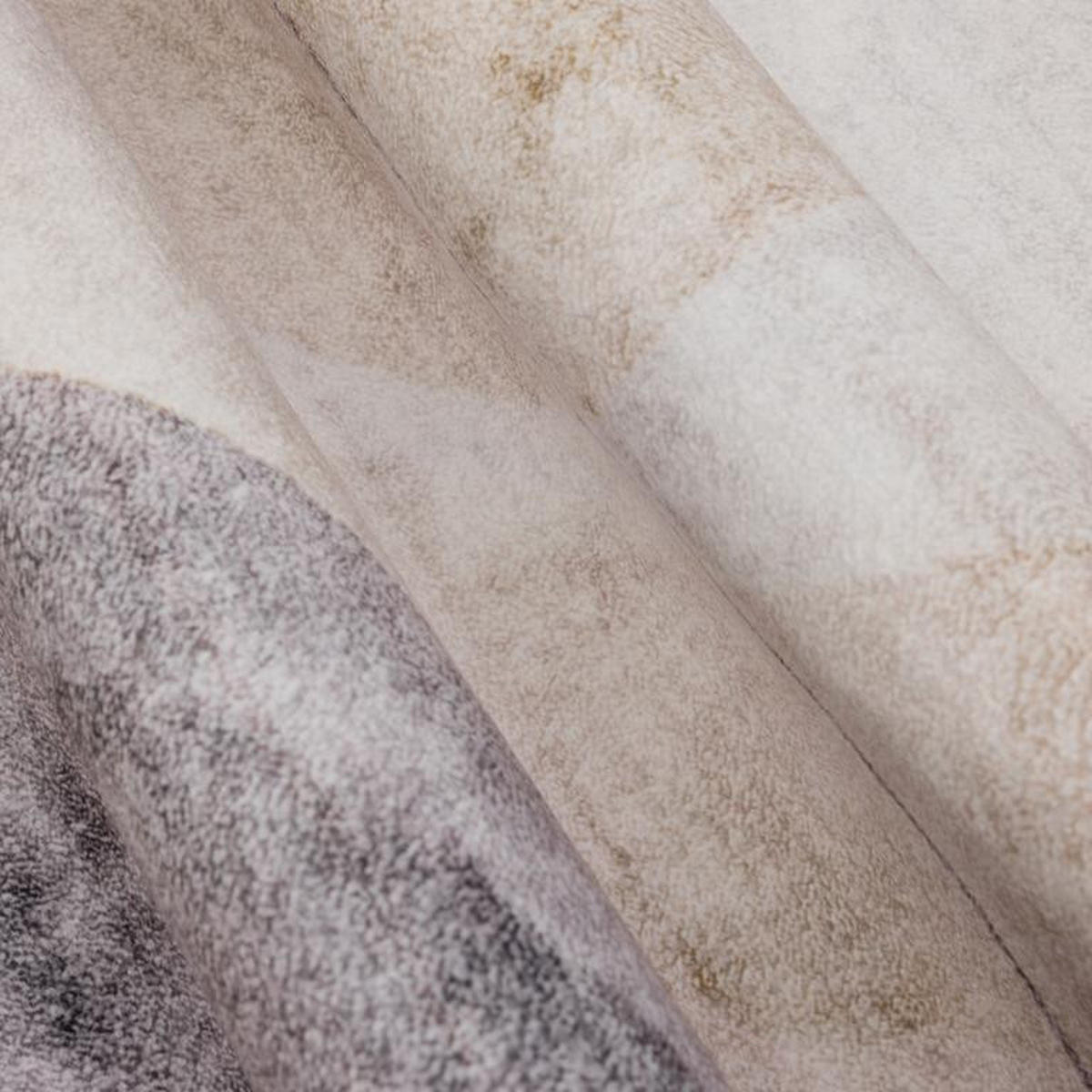 KURZFLOR-TEPPICH Cyrus Creme/Grau 200x290 cm - Multicolor, Textil (200/290cm) - Vercai Rugs