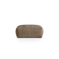 POUF Martina aus Cord eichel - Rotbraun, Textil (65/44/95cm) - Micadoni