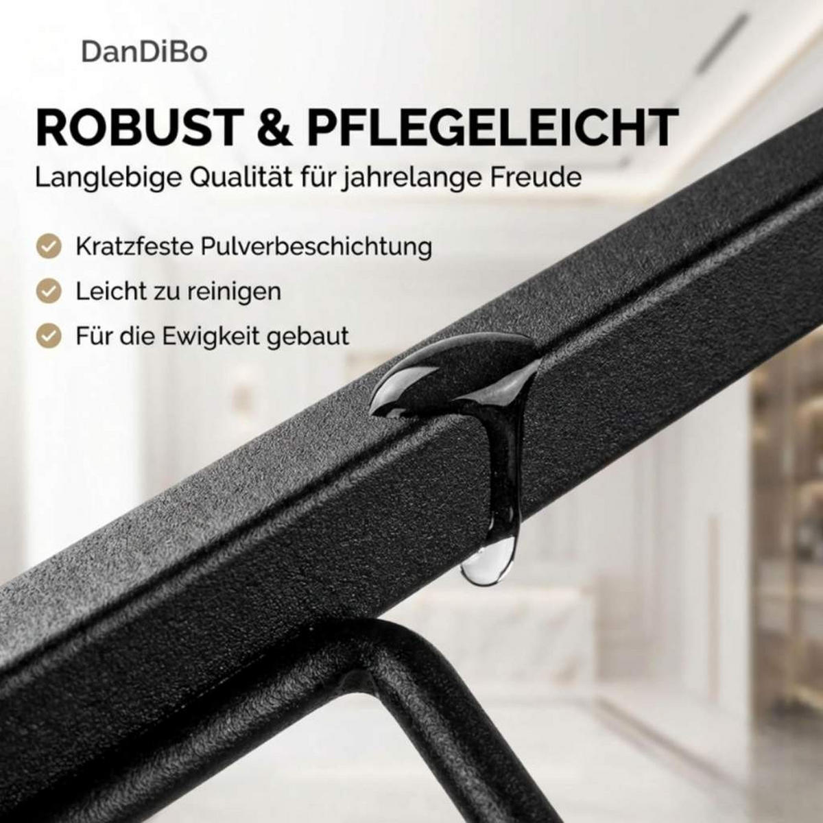 WEINREGAL Metall Schwarz 30/20/80 cm - Schwarz, Metall (30/80/20cm) - DanDiBo