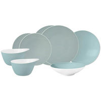 EINSTEIGER-SET Life Fashion Green Chic 8er Set - Grün, Keramik (1/1/1cm) - Seltmann Weiden