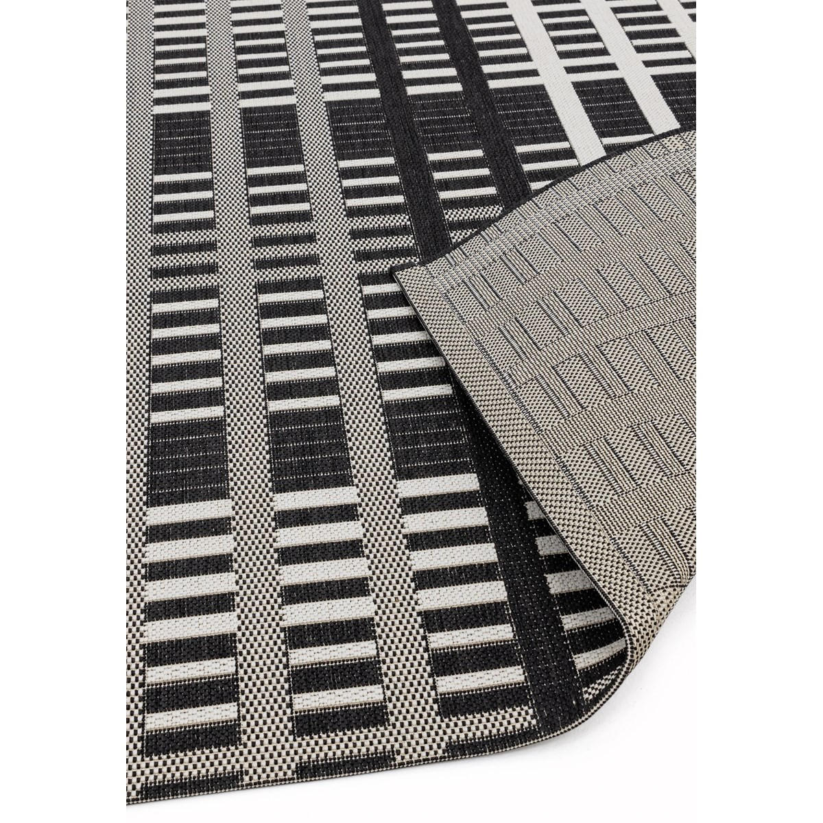 TEPPICH Innen- und LOBBY GRID Schwarz 160 x 230 cm - Schwarz, Textil (160/230cm) - Novatrend