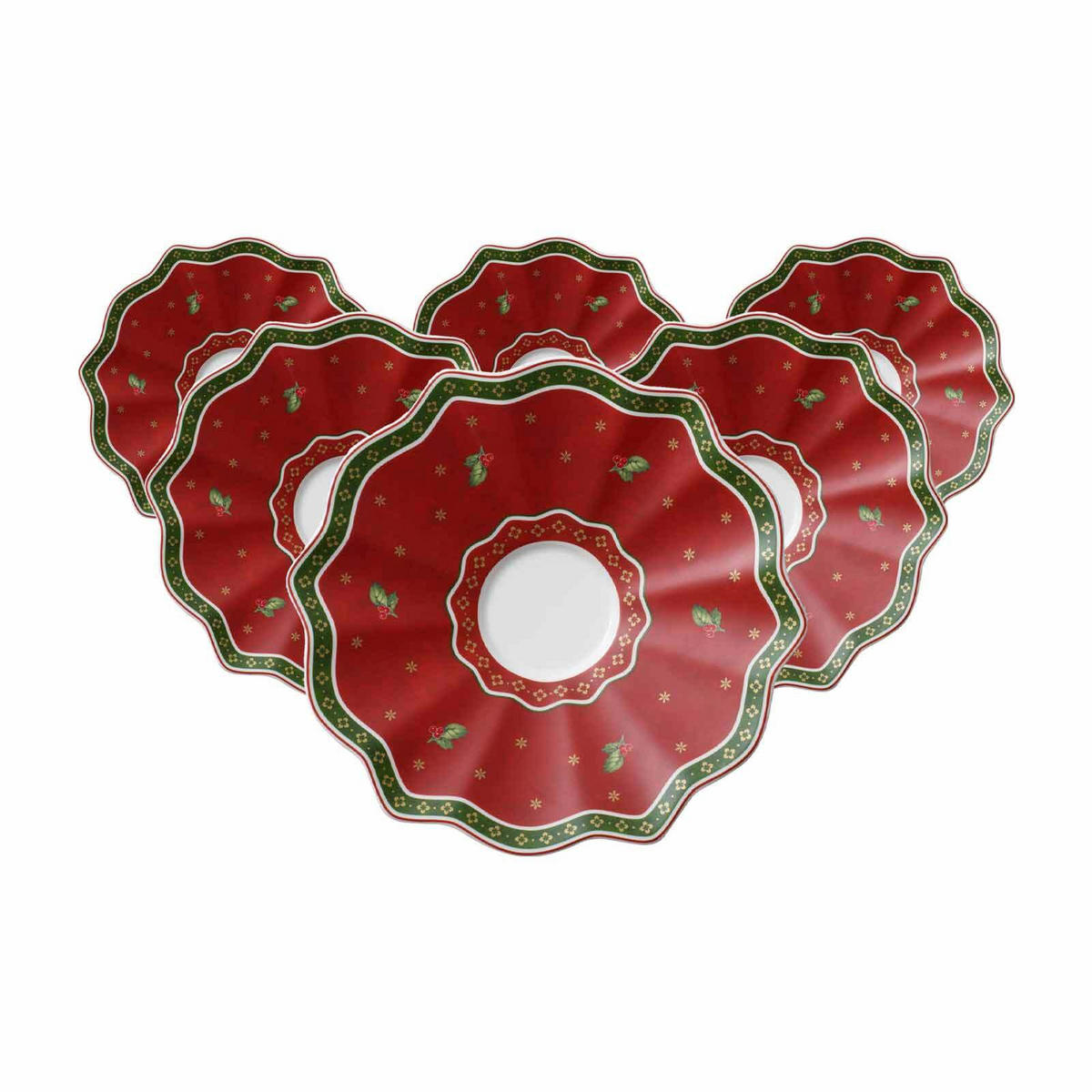 KAFFEE-/TEEUNTERTASSEN Toy's Delight bunt ø 16,5 cm 6er Set - Multicolor, Keramik (16.5cm) - Villeroy & Boch