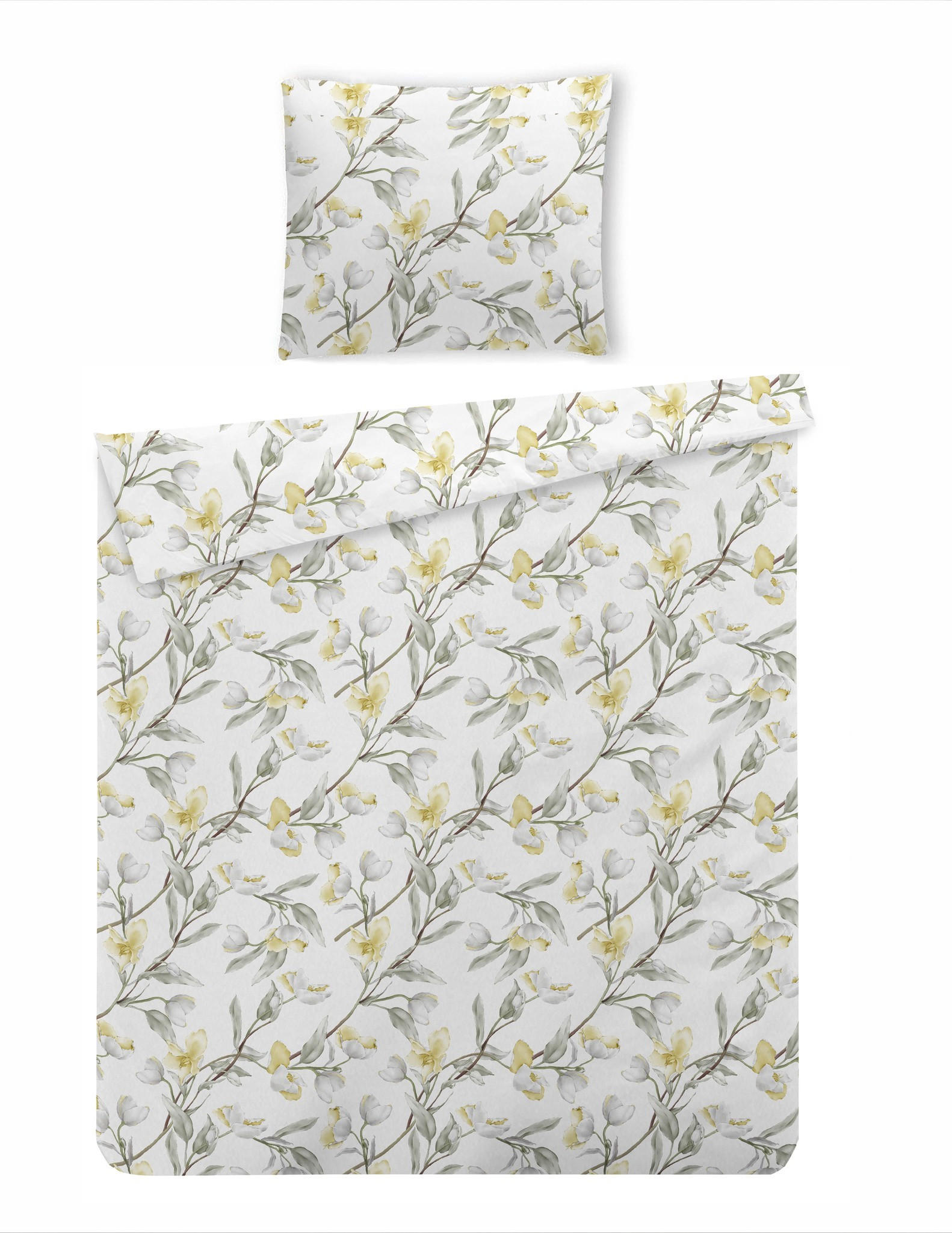 BETTWÄSCHE Galantera - Ecru, Textil (160/200cm) - home&you
