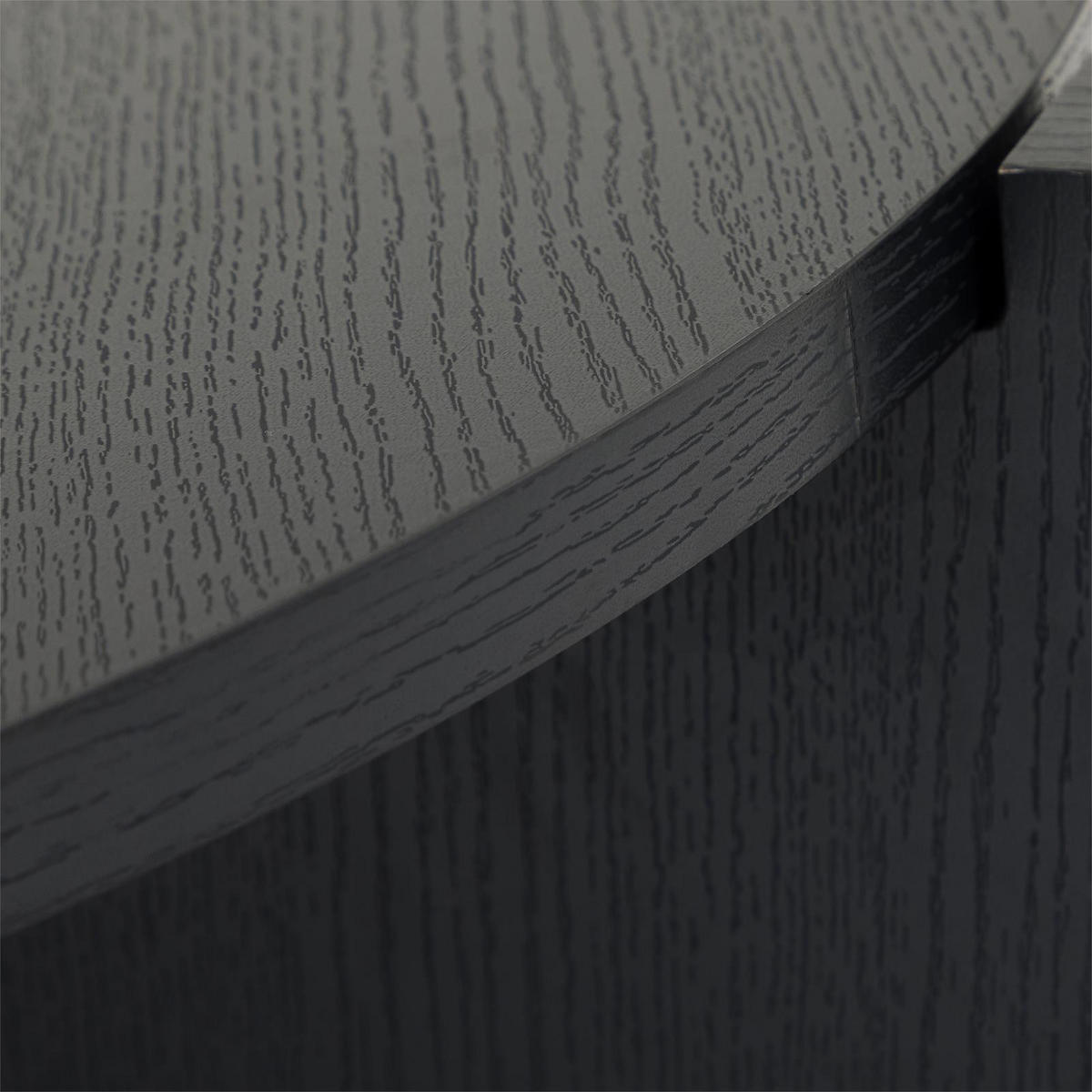 COUCHTISCH KALI schwarz - Schwarz, Holzwerkstoff (80/80/40cm) - IDIMEX