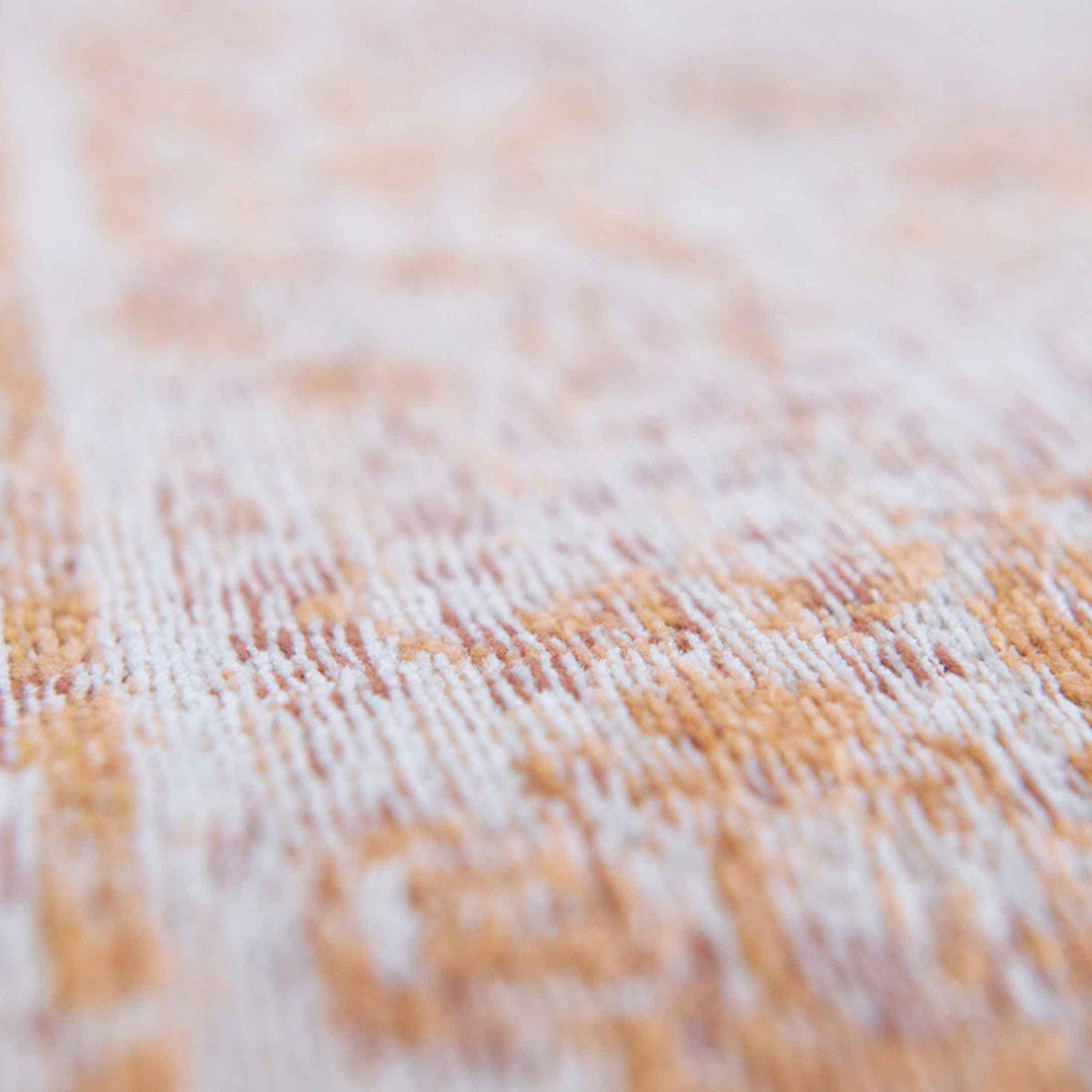 TEPPICH Salmon Fading World Medallion 240/340 cm - Gelb, Kunststoff/Textil (240/340cm) - Louis De Poortere