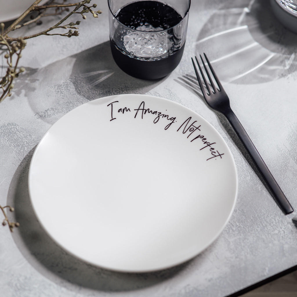 FRÜHSTÜCKS-SET AMAZING NOT PERFECT Statement weiß 3er Set - Weiß, Keramik (1/1/1cm) - Villeroy & Boch