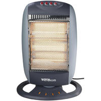 INFRAROTHEIZER, 3 Stufen, leistungsstark, kompakt - Grau, Kunststoff (3.3/1.3/5.4cm) - Westfalia